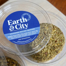 Load image into Gallery viewer, Chickpea Millet Burger Patties (2Pack)