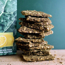 Load image into Gallery viewer, Kale Lemon Crackers